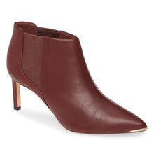 Load image into Gallery viewer, Ted Baker London Leather Point Toe Bootie