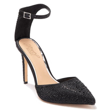 Load image into Gallery viewer, Jewel Badgley Mischka Boston Embellished Ankle Strap Pump