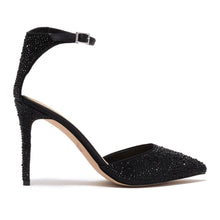 Load image into Gallery viewer, Jewel Badgley Mischka Boston Embellished Ankle Strap Pump
