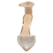Load image into Gallery viewer, Jewel Badgley Mischka Boston Embellished Ankle Strap Pump