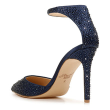 Load image into Gallery viewer, Jewel Badgley Mischka Boston Embellished Ankle Strap Pump