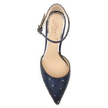 Load image into Gallery viewer, Jewel Badgley Mischka Boston Embellished Ankle Strap Pump