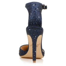 Load image into Gallery viewer, Jewel Badgley Mischka Boston Embellished Ankle Strap Pump