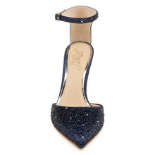 Load image into Gallery viewer, Jewel Badgley Mischka Boston Embellished Ankle Strap Pump