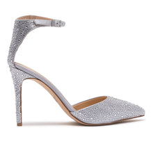 Load image into Gallery viewer, Jewel Badgley Mischka Boston Embellished Ankle Strap Pump