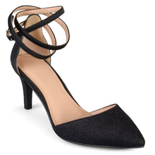 Load image into Gallery viewer, JOURNEE Collection Luela Glitter Ankle Strap Pump