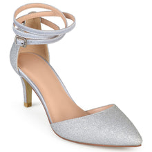 Load image into Gallery viewer, JOURNEE Collection Luela Glitter Ankle Strap Pump