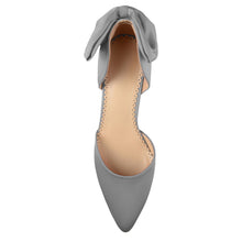 Load image into Gallery viewer, JOURNEE Collection Tanzi D'Orsay Bow Pump