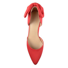 Load image into Gallery viewer, JOURNEE Collection Tanzi D'Orsay Bow Pump