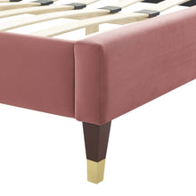 Load image into Gallery viewer, Emerson Performance Velvet King Platform Bed By Modway - MOD-6860 | Beds | Modishstore - 25