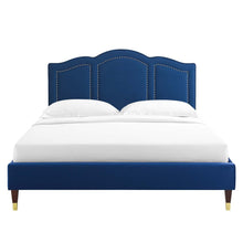 Load image into Gallery viewer, Emerson Performance Velvet King Platform Bed By Modway - MOD-6860 | Beds | Modishstore - 70