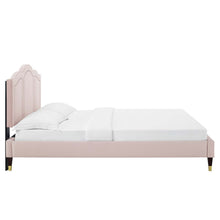 Load image into Gallery viewer, Emerson Performance Velvet King Platform Bed By Modway - MOD-6860 | Beds | Modishstore - 78