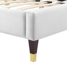 Load image into Gallery viewer, Emerson Performance Velvet King Platform Bed By Modway - MOD-6860 | Beds | Modishstore - 108