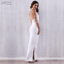Load image into Gallery viewer, ADYCE Bandage Elegant Long Pearls Chain Bead Backless &amp; Sleeveless Evening Maxi Party Dress - Y2678