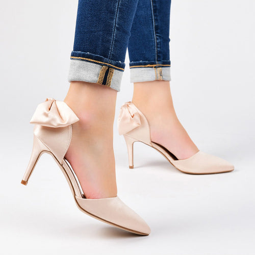 JOURNEE Collection Tanzi D'Orsay Bow Pump